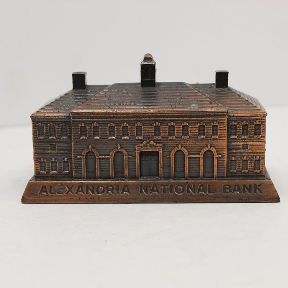 Vintage Accents Vintage Alexandria National Metal Coin Bank Poshmark